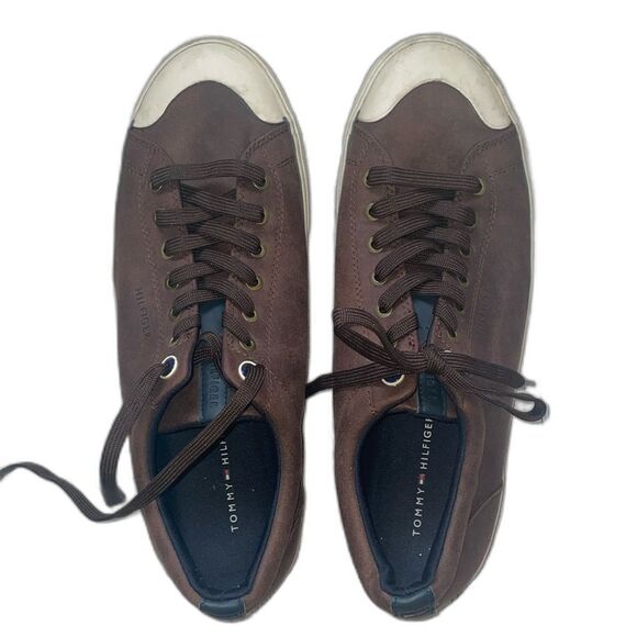 Tommy Hilfiger vegan leather sneaker - Picture 1 of 7